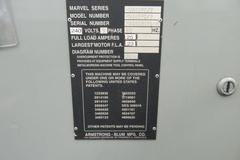 Marvel MV 460PC/2 Programmable Tilting Vertical Bandsaw with Programmable Stock Feed and Tilting Frame