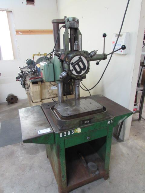 Turret drill store press