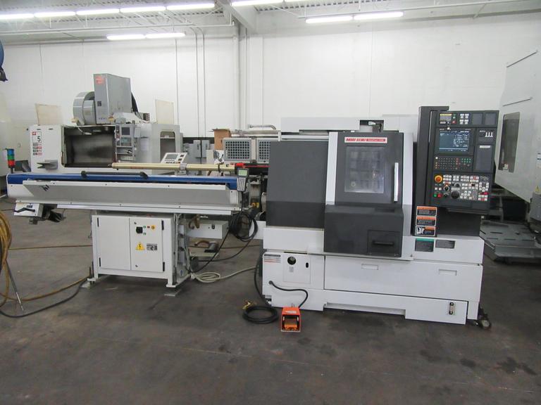 Mori Seiki Duraturn 1530 CNC Turning Center with IEMCO Prodigy 547 Magazine Barfeeder