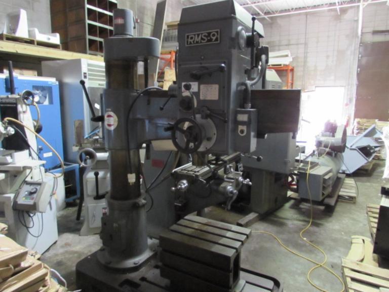 Ikeda RMS-9 Radial Drill with Box Table