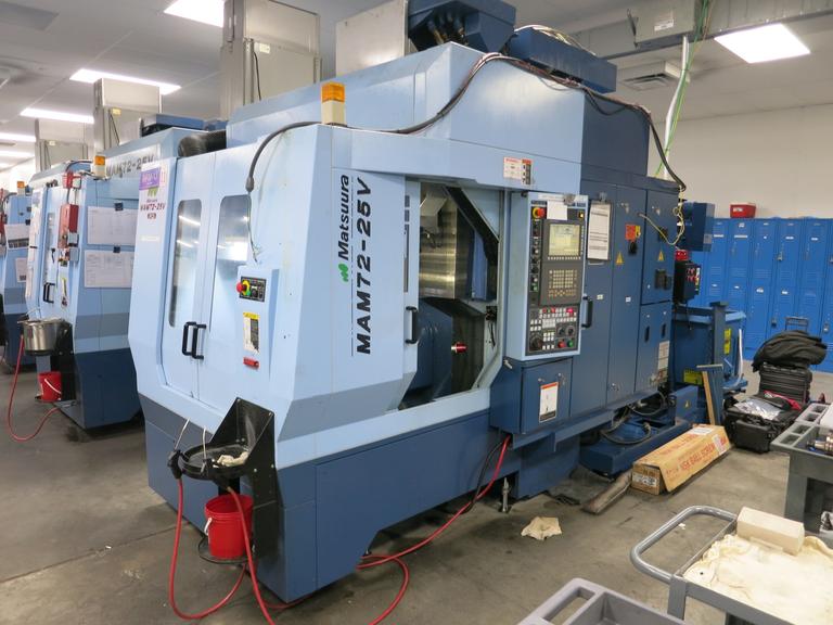 Matsuura MAM72-25V PC2 5-Axis CNC Vertical Machining Center with Pallet Changer