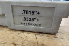 Vermont Gage Pin Set.  .7515 to 8325 Complete with Plastic Case