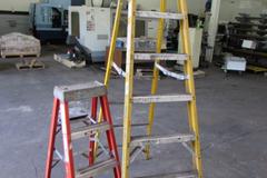 (2) Step Ladders: (1) 8' 300lb Capacity and (1) 4' 300lb Capacity