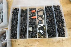 Machines Used | Assorted Fasteners in Organizer