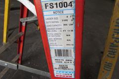 (2) Step Ladders: (1) 8' 300lb Capacity and (1) 4' 300lb Capacity