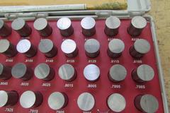 Vermont Gage Pin Set.  .7515 to 8325 Complete with Plastic Case