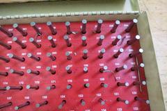 Vermont B Series Gage Pin Set.  .061 to .250 Minus.  Complete