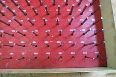 Vermont B Series Gage Pin Set.  .061 to .250 Minus.  Complete