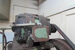 Bliss No. 3 OBI Punch Press.  Flywheel Type, Mechanical Clutch, Approx 30-Ton Capacity, 2" Stroke, 2" Ram Adjustment, 20"x10.5" Bed, 10"x8" Ram, 9" Opening in Back, Dual Palm Buttons, Die, 1.5" Thick Bolster