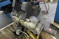 Gardner Denver Pneumatic Chain Hoist.  2-Ton Capacity, Chain Bag, Swivel Hook, Rope Control