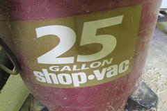 Shop-Vac 25-Gallon Wet/Dry Vacuum.  6HP