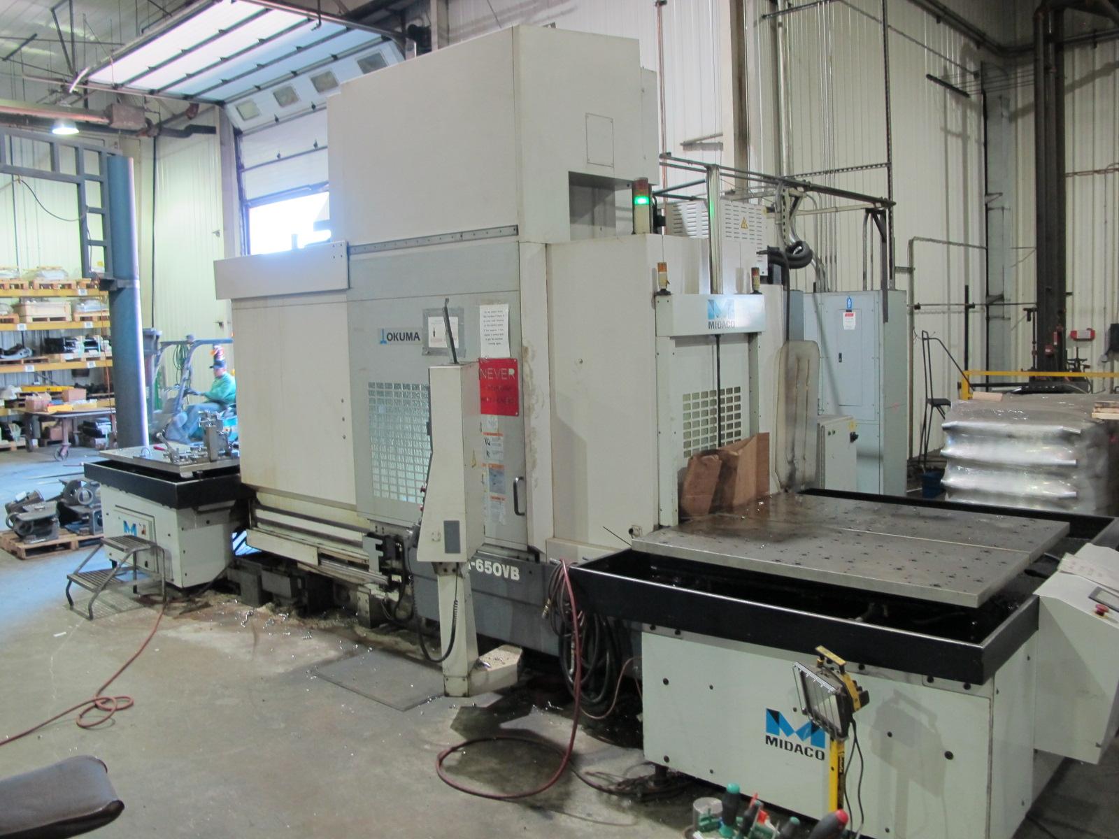 Okuma MA-650VB CNC Vertical Machining Center For Sale At
