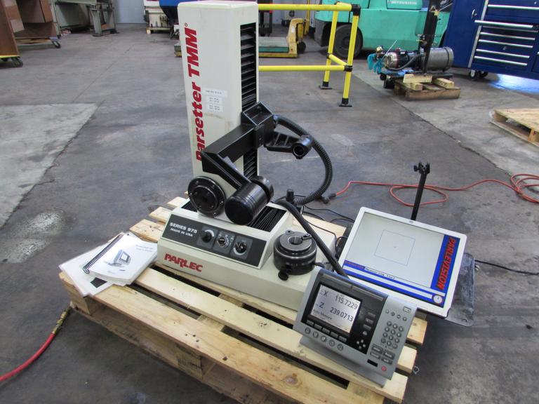 Parlec Series 975 Tool Presetter with Quadra-Chek 200 Advanced 2-Axis DRO