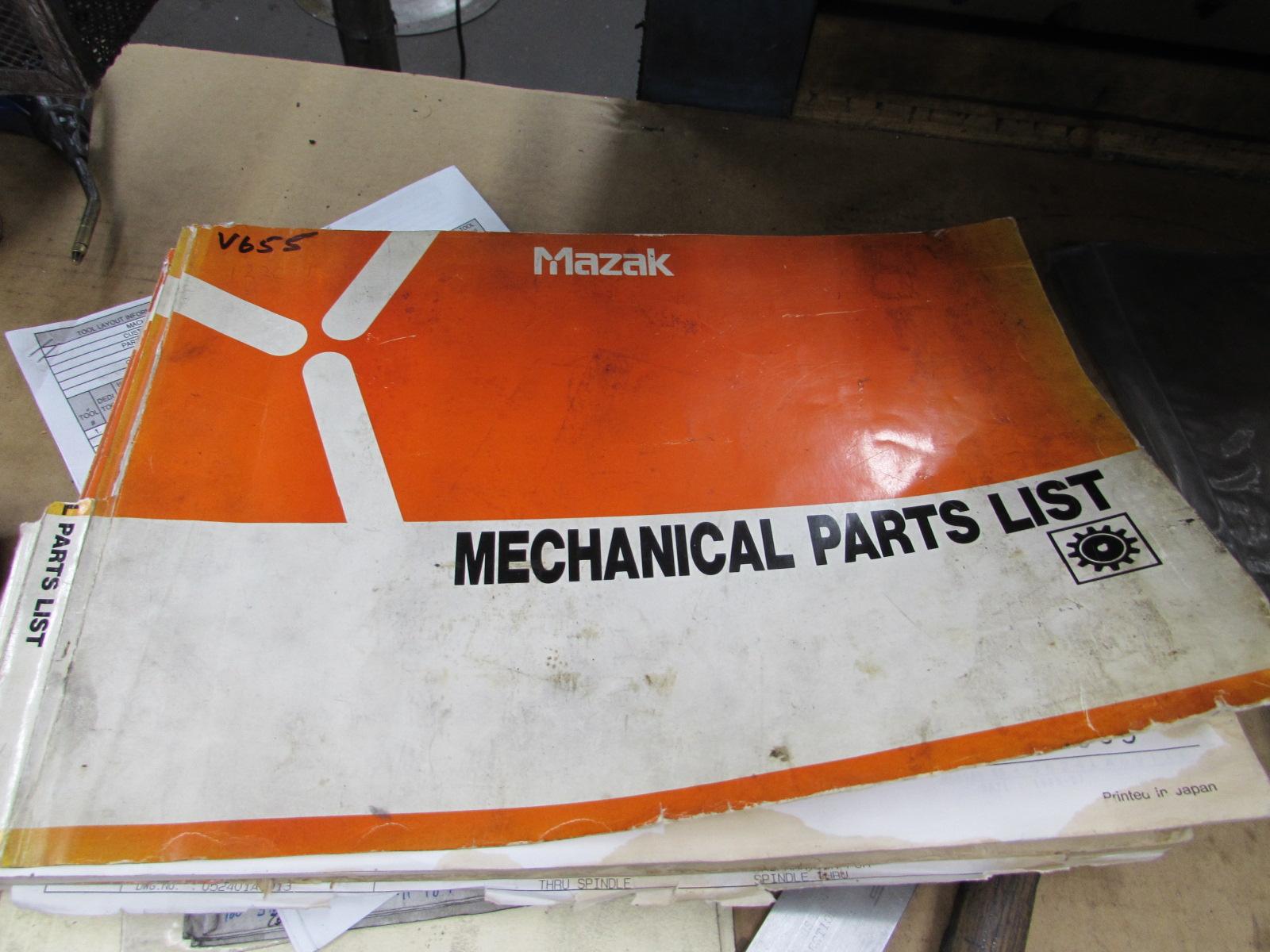 Machines Used | Mazak V-655/60 CNC Vertical Machining Center with