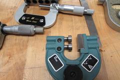 Measuring and Machinist's Tools Including Micrometers, 1-2-3 Block, Thread Gage and More