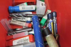 Carbide Perishable Tooling: End Mills, Chamfer Cutters etc.