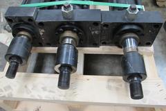 (3) Yates Tie Rod Type Hydraulic Cylinders with 5' Stroke