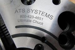 ATS Systems NCSE225-68 8-3/4" Diameter  3-Jaw Scroll Chuck with Jaws