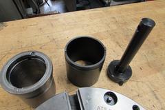 ATS Systems NCSE225-68 8-3/4" Diameter  3-Jaw Scroll Chuck with Jaws