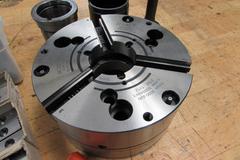 ATS Systems NCSE225-68 8-3/4" Diameter  3-Jaw Scroll Chuck with Jaws