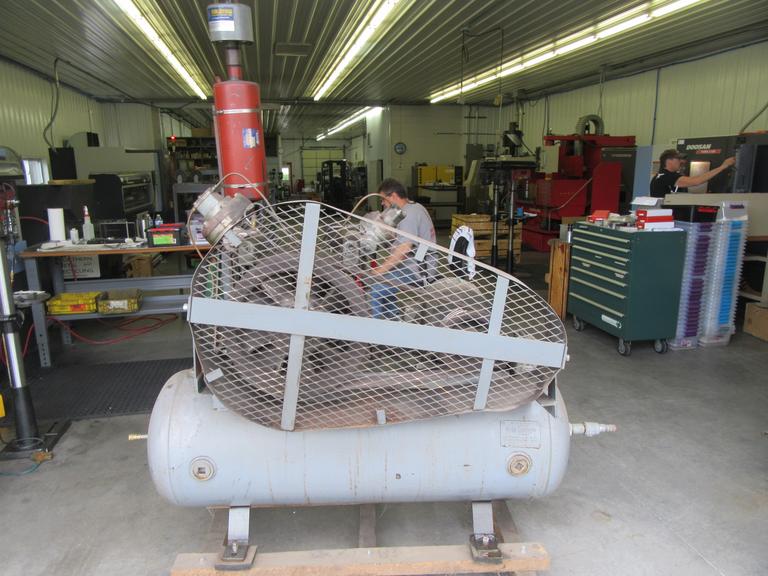 Ingersoll-Rand Type 30 Model 7T Air Compressor, Piston Type, 2-Stage with 80 Gallon Receiver Tank, 10 HP