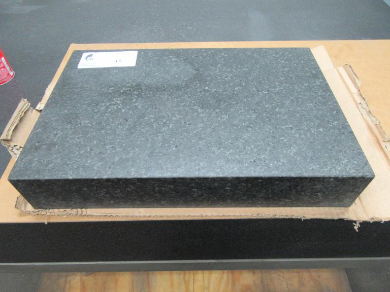 Black Granite Surface Plate 12" x 18" x 3"