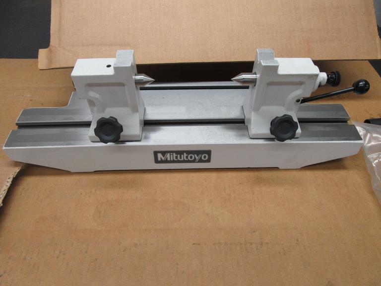 Mitutoyo 967-201-10 Bench Centers 12" Between Centers, 3" Center Height - Like New in Box