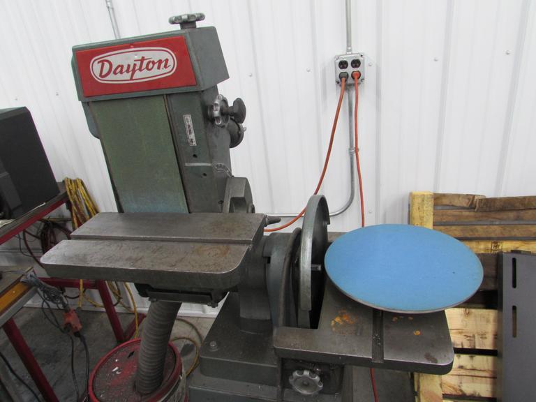 Dayton 3Z866 Combination 6"Belt/12" Disc Sander