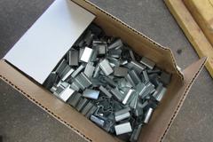 Banding Cart with (2) Tensioners, (2) Crimpers, Steel Strapping Seals & 5/8" Metal Banding