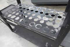 40 Taper Tool Holder Cart, (2) Shelves for 50 Tool Holders per Shelf.