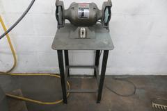 Duracraft 50-6RX-G Double End Grinder on Work Table, 1/2HP, 3450 RPM, 115V