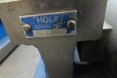 Kurt HDL6 6" Double Lock Machine Vise with Steel Jaws, Backing Plate, and Handle