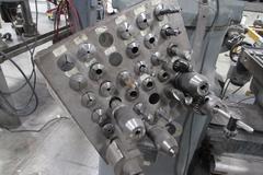 Wells-Index 847 Vertical Milling Machine with 2-Axis DRO and Power Longitudinal Feed