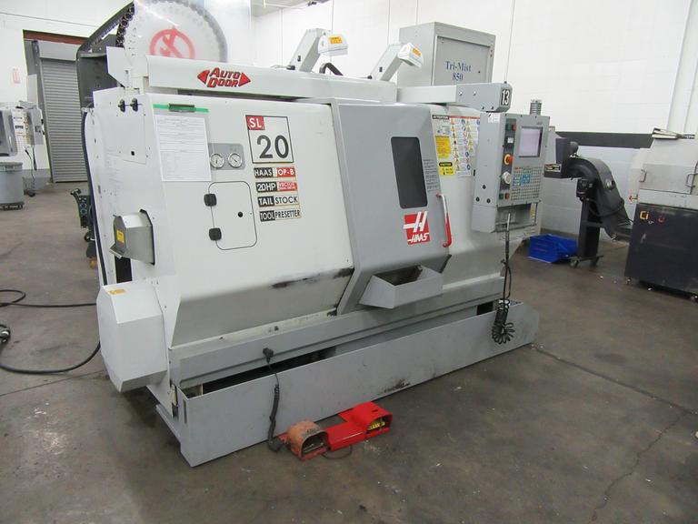 Haas SL20T CNC Turning Center with Programmable Tailstock, Parts
