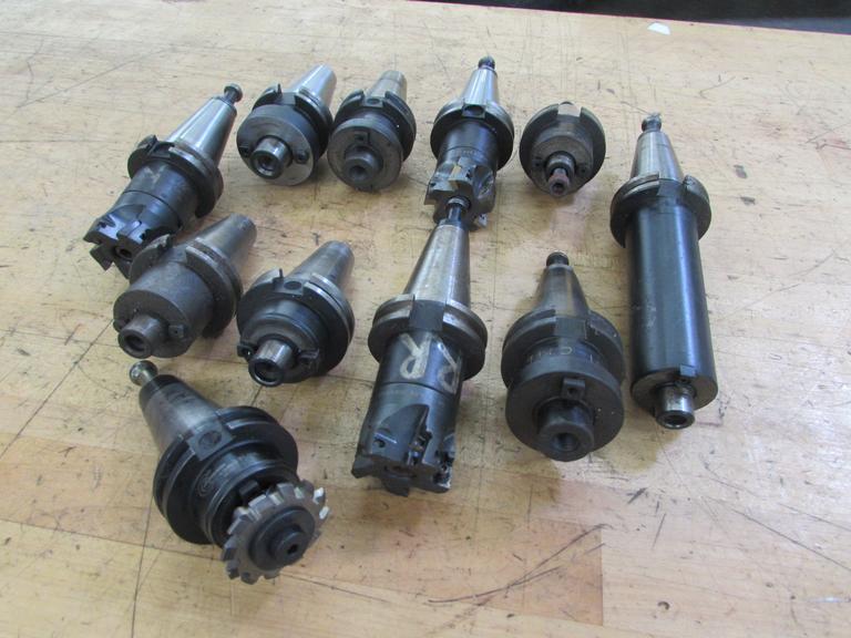 (11) Assorted Shell Mill Type Cat 40 Tool Holders