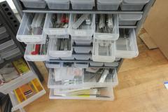 (2) Multi-Drawer Cabinets with Perishable Tooling Contents