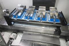 Haas VF-4SS APC CNC Vertical Machining Center (NEW 2012) Pallet Changer, Thru-Spindle Coolant, 40 Station ATC, Probing System