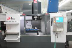 Haas VF-4SS APC CNC Vertical Machining Center (NEW 2012) Pallet Changer, Thru-Spindle Coolant, 40 Station ATC, Probing System