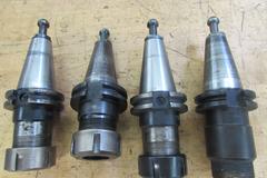 (4) ER32 Collet Type Cat 40 Tool Holders