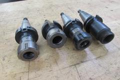 (4) ER32 Collet Type Cat 40 Tool Holders
