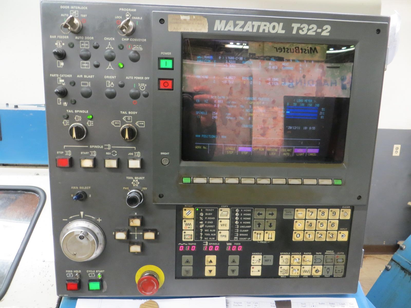 Machines Used | Mazak QT-15N CNC Turning Center with 8