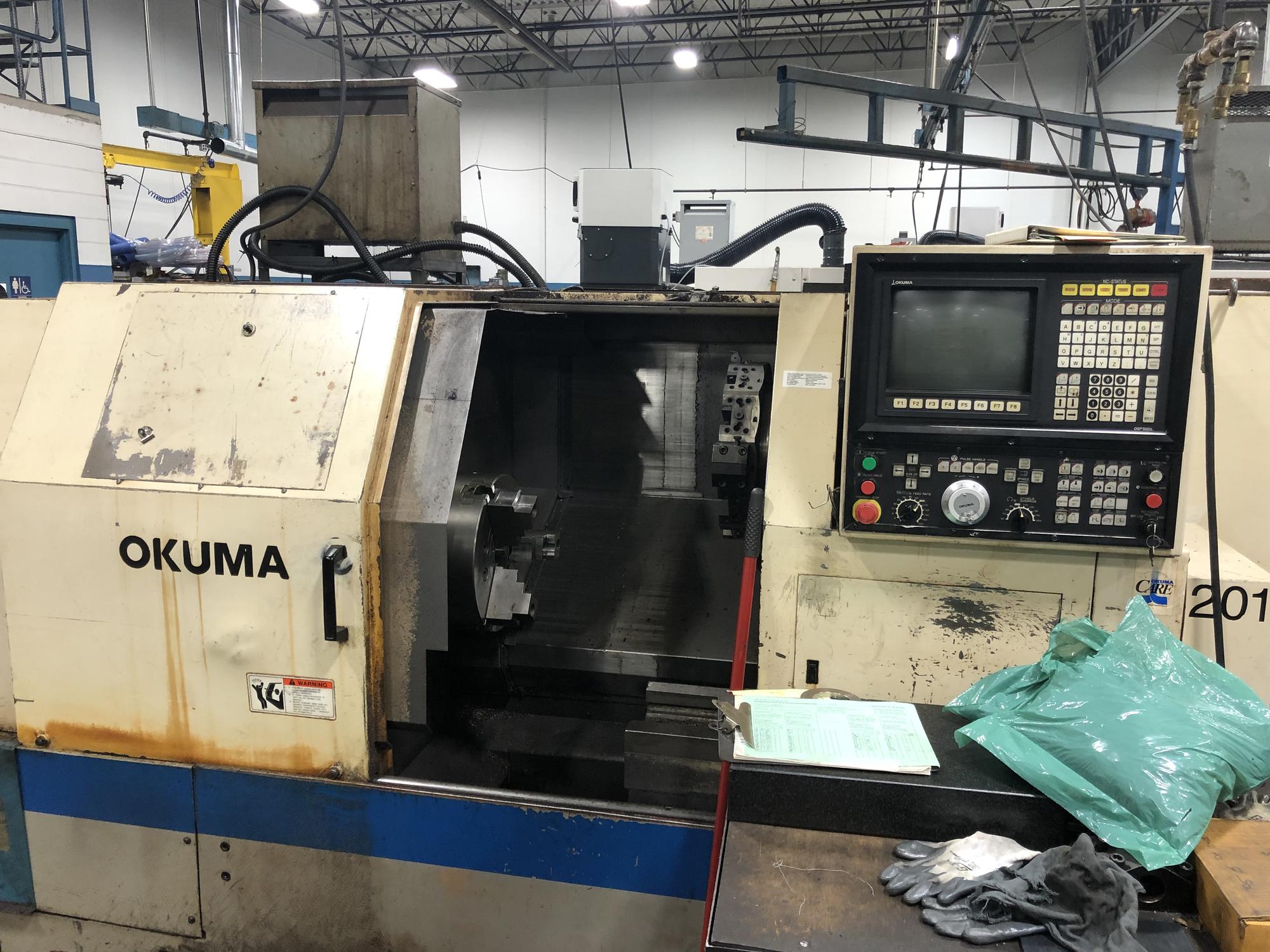 Machines Used | Okuma Cadet L1420 LNC10 CNC Lathe