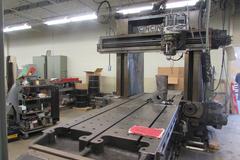 Cincinnati Hypro 4' x 4' Double Housing Planer Mill with Bridgeport Head and 10' Table