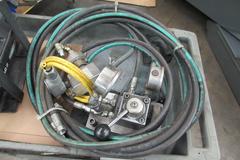 Enerpac Turbo 2 Air Hydraulic Pump with SPX Hytec Valve, Gages, Hoses