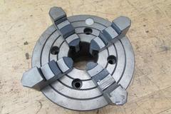 8" 4-Jaw Chuck with 2-1/4" Hole.  Bolt-On Type