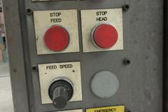 Timesaver Mini-Belt 948 9" Belt Grinder / Sander, Thru Feed Type with Jet 1100 CFM Dust Collector