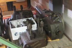 Cincinnati Hypro 4' x 4' Double Housing Planer Mill with Bridgeport Head and 10' Table