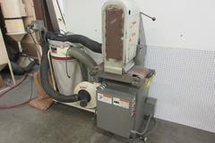 Timesaver Mini-Belt 948 9" Belt Grinder / Sander, Thru Feed Type with Jet 1100 CFM Dust Collector