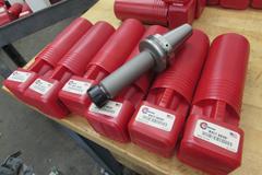 (7) New Command B4C7-8020 ER 20 Collet Type BT40 Tool Holders