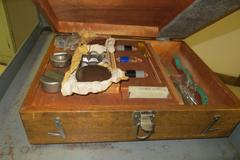 Togosiseiki Rockwell Hardness Tester with Weights and Accessories
